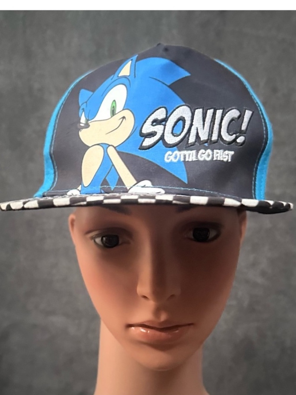 Sonic the Hedgehog trucker hat SnapBack